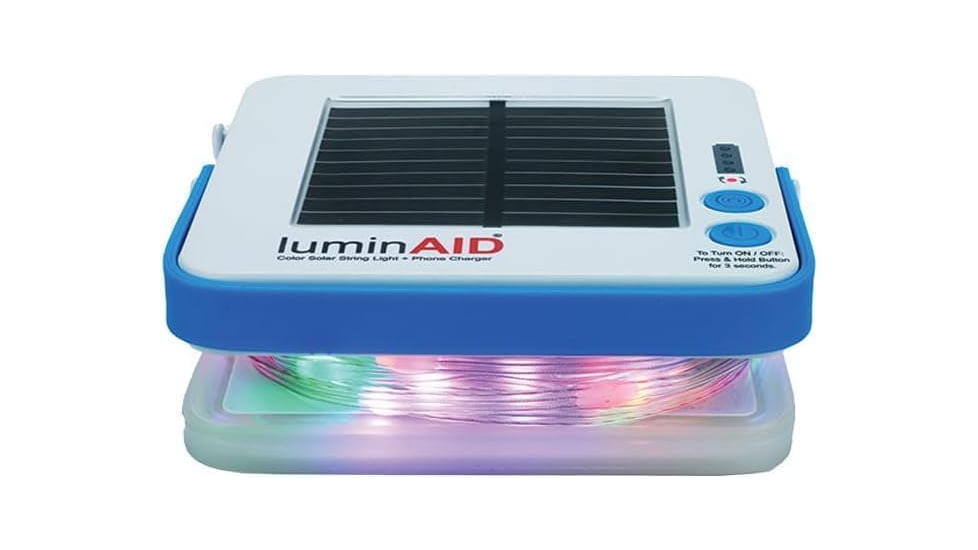 Sol / Inactive Arb Luminaid Solar String Color Light With Phone Charger
