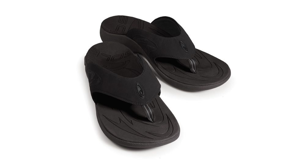 Sole Sport Flips Sandals - Men's-Raven-11 US