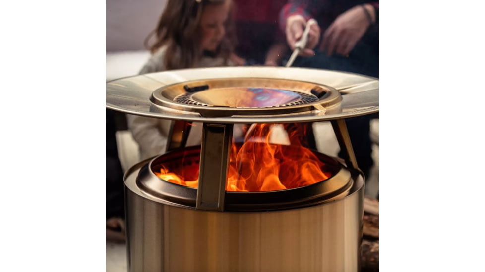 Solo Stove Bonfire Heat Deflector, Stainless Steel, Medium, SSBON-DEFLECTOR