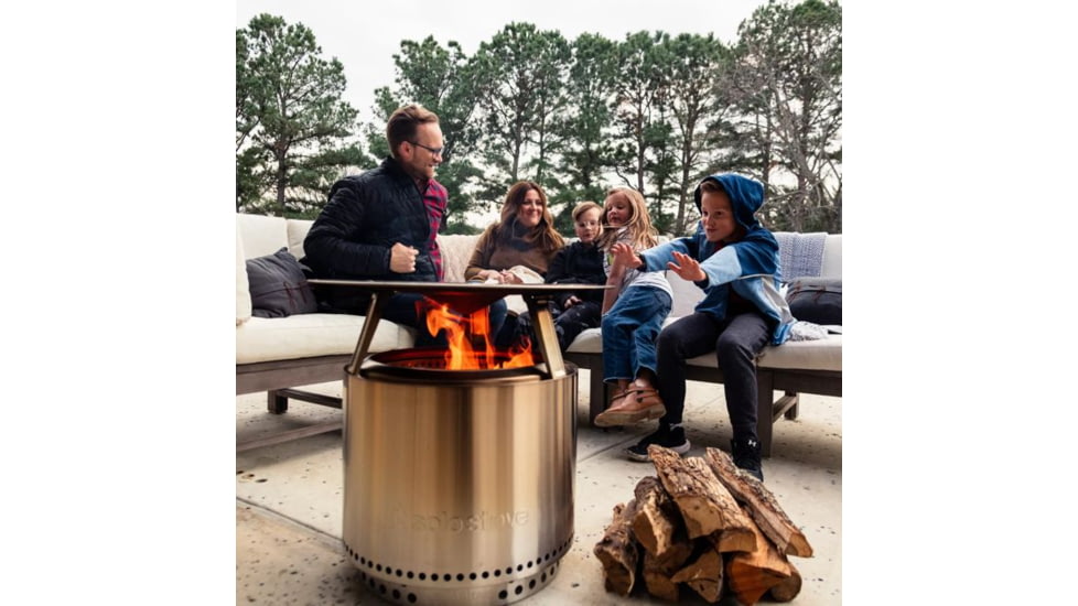 Solo Stove Bonfire Heat Deflector, Stainless Steel, Medium, SSBON-DEFLECTOR