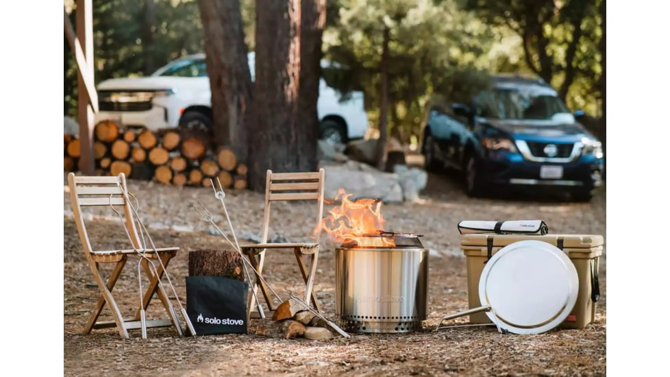 Solo Stove Bonfire Lid, Stainless Steel, SSBON-LID