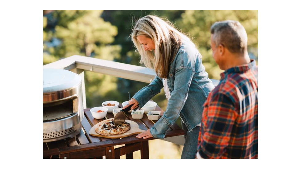 Solo Stove Pi Pizza Oven, Stainless Steel, Large, PIZZA-OVEN-12