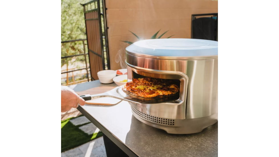 Solo Stove Pi Pizza Oven, Stainless Steel, Large, PIZZA-OVEN-12
