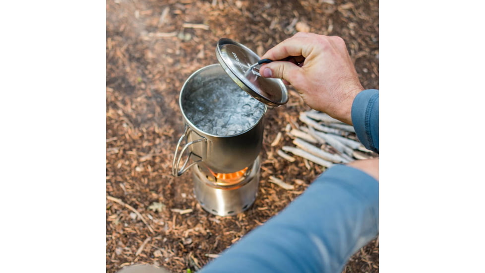 Solo Stove Pot 900, Stainless Steel, Small, Pot1