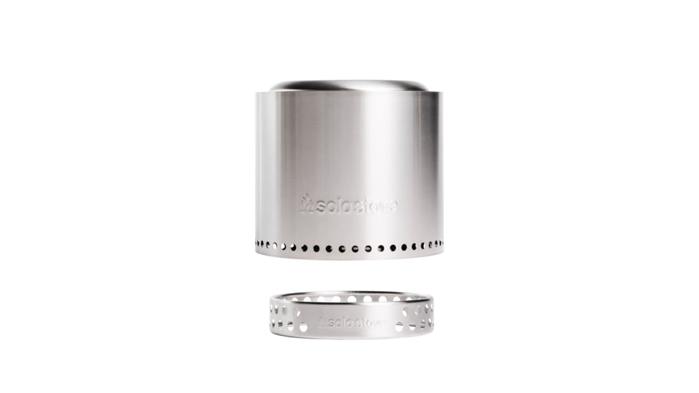 Solo Stove Ranger Fire Pit And Stand, Stainless Steel, SSRAN-SD-2.0