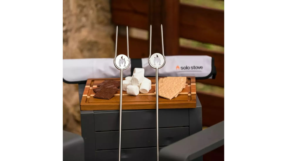Solo Stove Roasting Sticks, Stainless Steel, SS-STICKS
