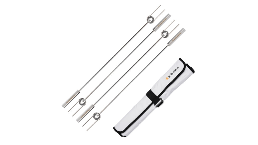Solo Stove Roasting Sticks, Stainless Steel, SS-STICKS