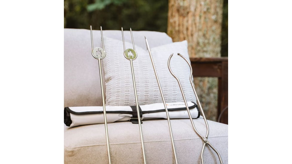 Solo Stove Sticks + Tools Accessory Bundle, Stainless Steel, Small, BUNDLE-STICKS+TOOL