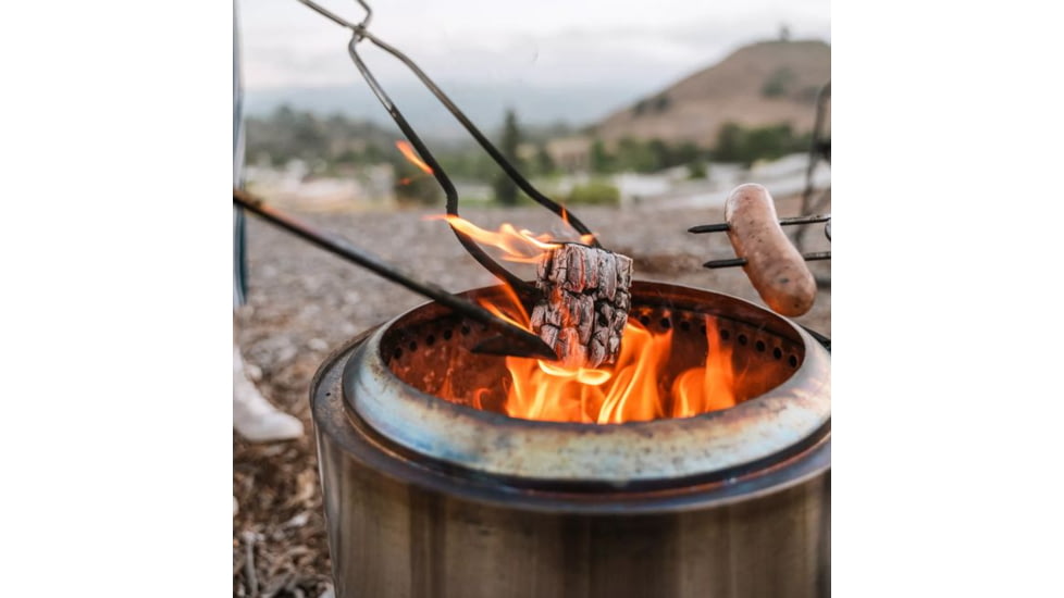 Solo Stove Sticks + Tools Accessory Bundle, Stainless Steel, Small, BUNDLE-STICKS+TOOL