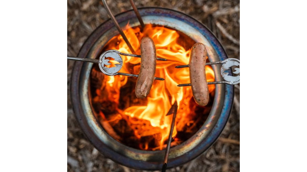 Solo Stove Sticks + Tools Accessory Bundle, Stainless Steel, Small, BUNDLE-STICKS+TOOL