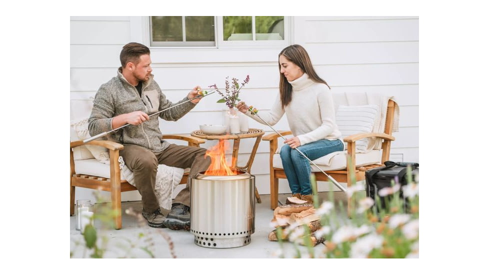 Solo Stove Sticks + Tools Accessory Bundle, Stainless Steel, Small, BUNDLE-STICKS+TOOL