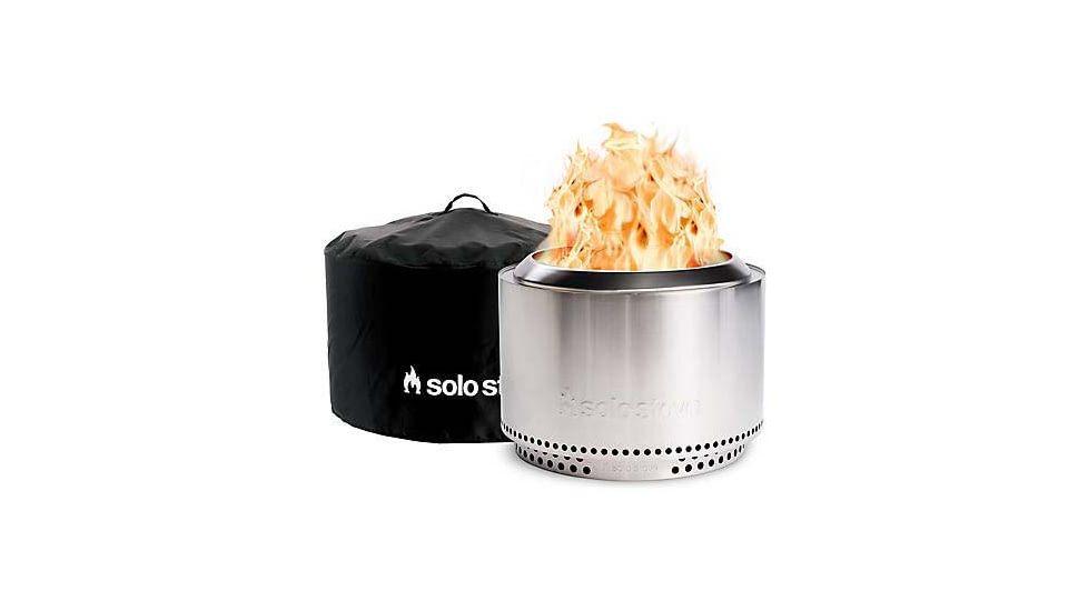 Solo Stove Yukon, Shelter And Stand, Stainless Steel, SSYUK-SD-27-2.0+SHELTER