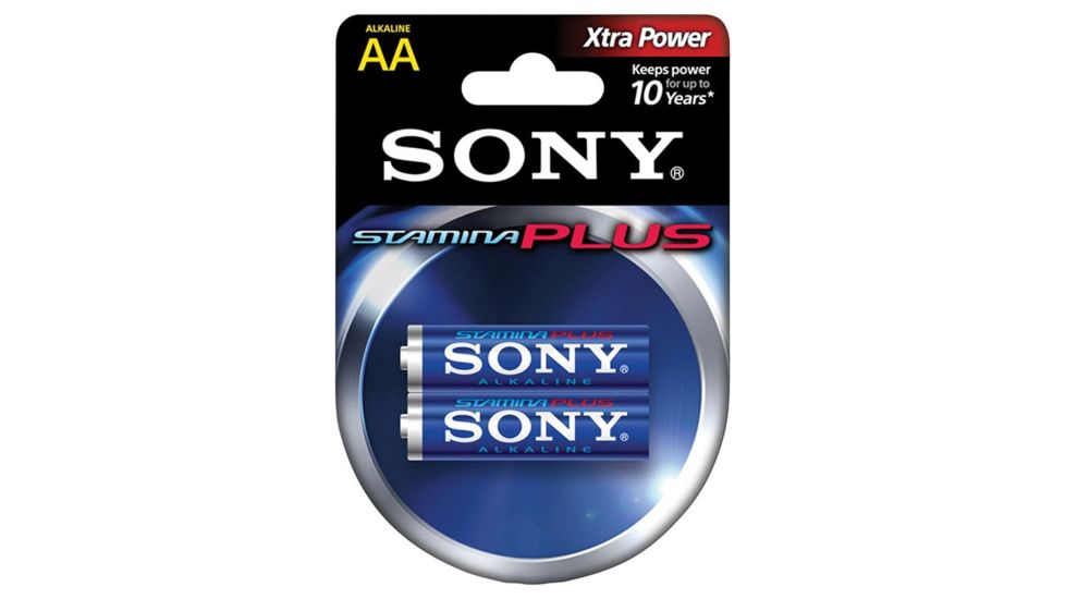 Sony Alkaline Stamina Plus AA Batteries Pack - 2 Batteries SAA2PACK