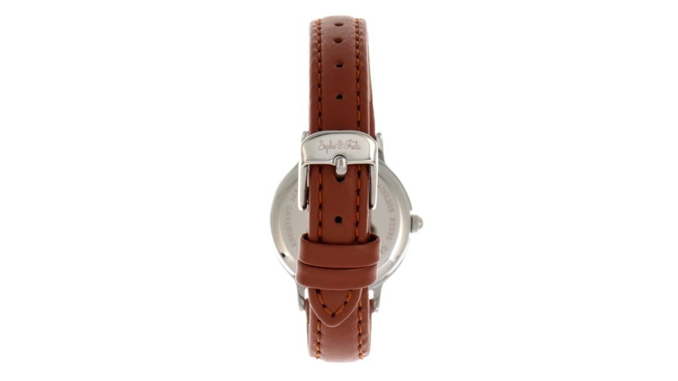 Sophie And Freda Berlin Leather-Band Watch, Brown, One Size, SAFSF4802