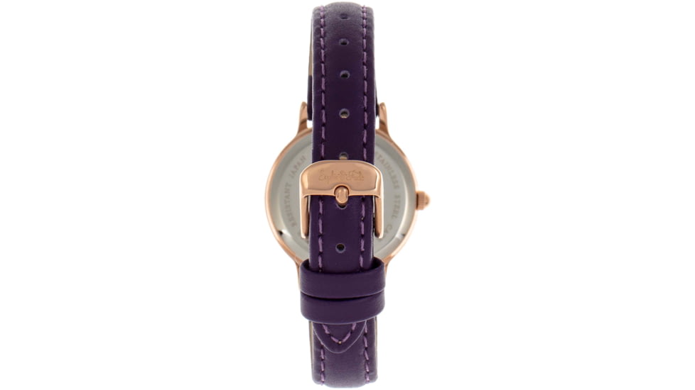Sophie And Freda Berlin Leather-Band Watch, Purple, One Size, SAFSF4805