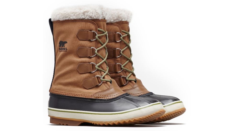 Sorel 1964 Pac Nylon Boot - Men's, Nutmeg, Black, 7, 1203471260-7