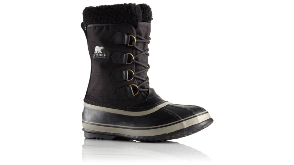 Sorel 1964 Pac Nylon Boot - Mens, Black, Tusk, 7.5, 1203471011-7.5