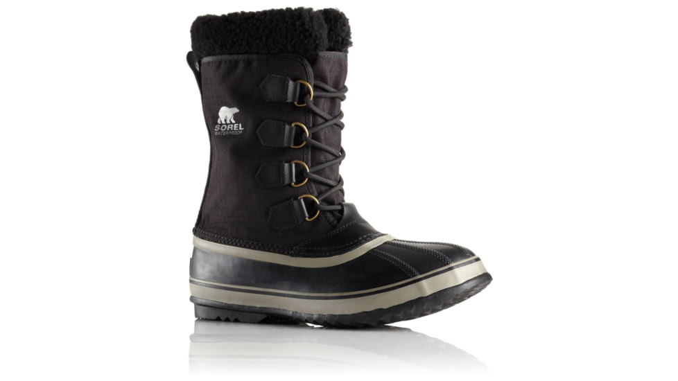Sorel 1964 Pac Nylon Boot - Mens, Black, Tusk, 7.5, 1203471011-7.5