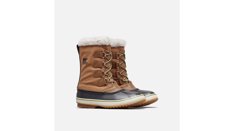 Sorel 1964 Pac Nylon Boot - Mens, Nutmeg, Black, 7, 1203471260-7