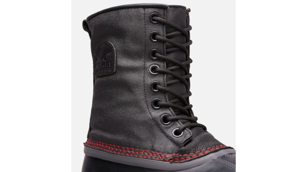 Sorel 1964 Premium T CVS Boot - Mens, Black, Sail Red, 8.5, 1372521012-8.5
