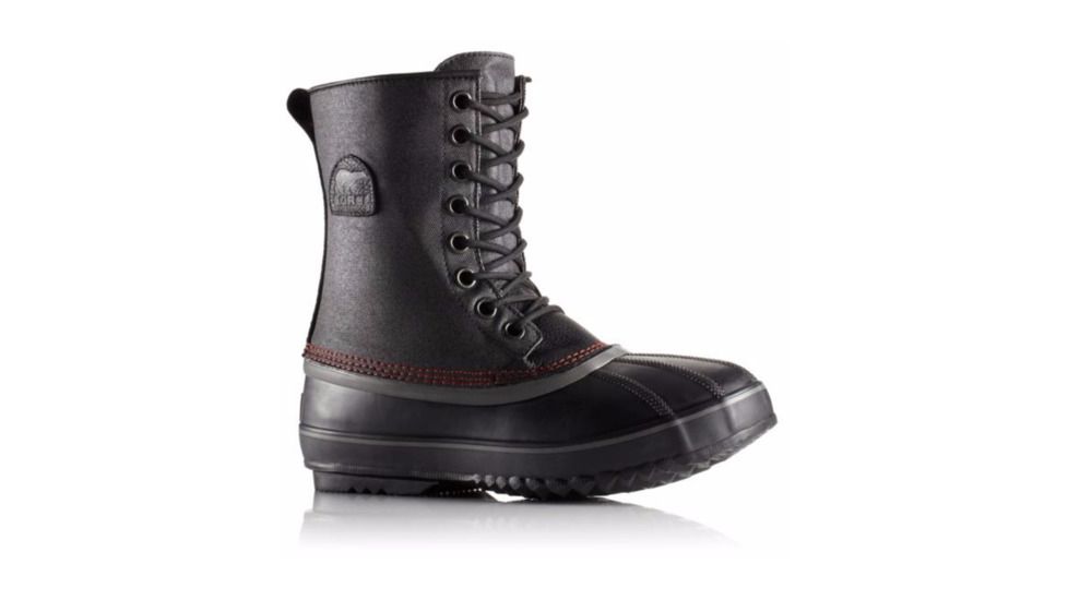 Sorel 1964 Premium T CVS Winter Boot - Men's-Black/Red-Medium-8.5