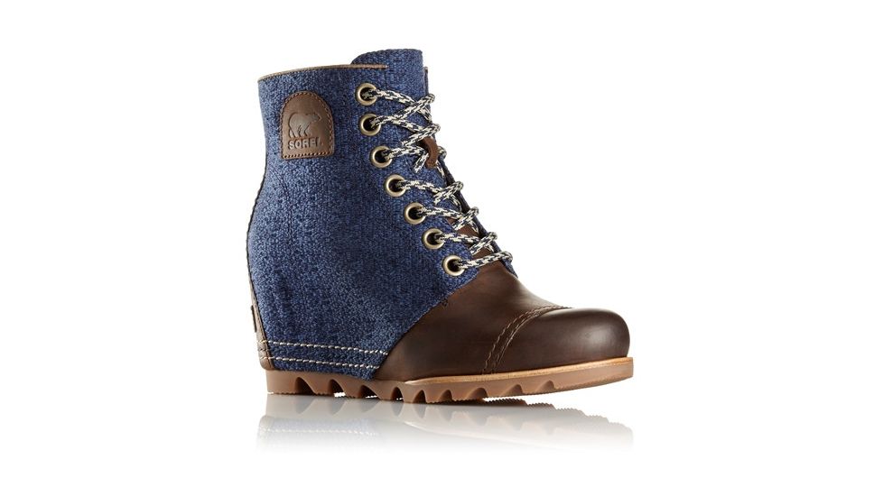 Sorel 1964 Premium Wedge Casual Boot - Women's-Saddle-Medium-8