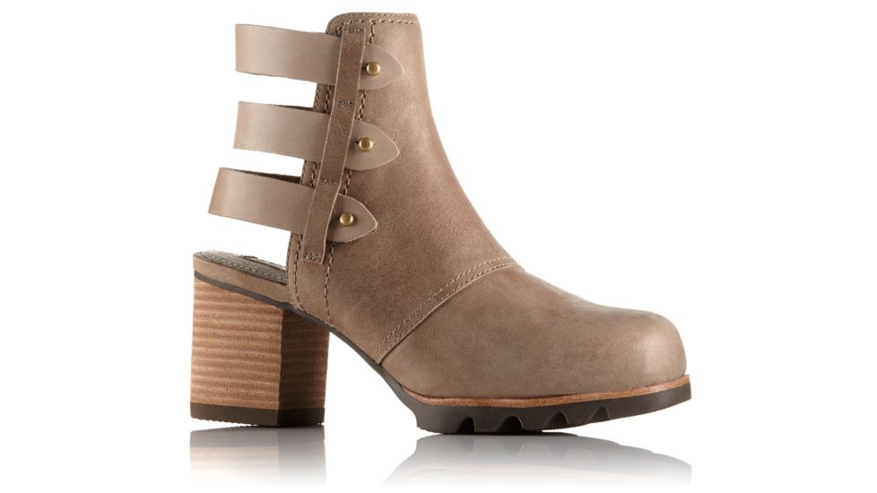 Sorel Addington Casual Bootie - Women's-Sahara/Cordovan-Medium-7