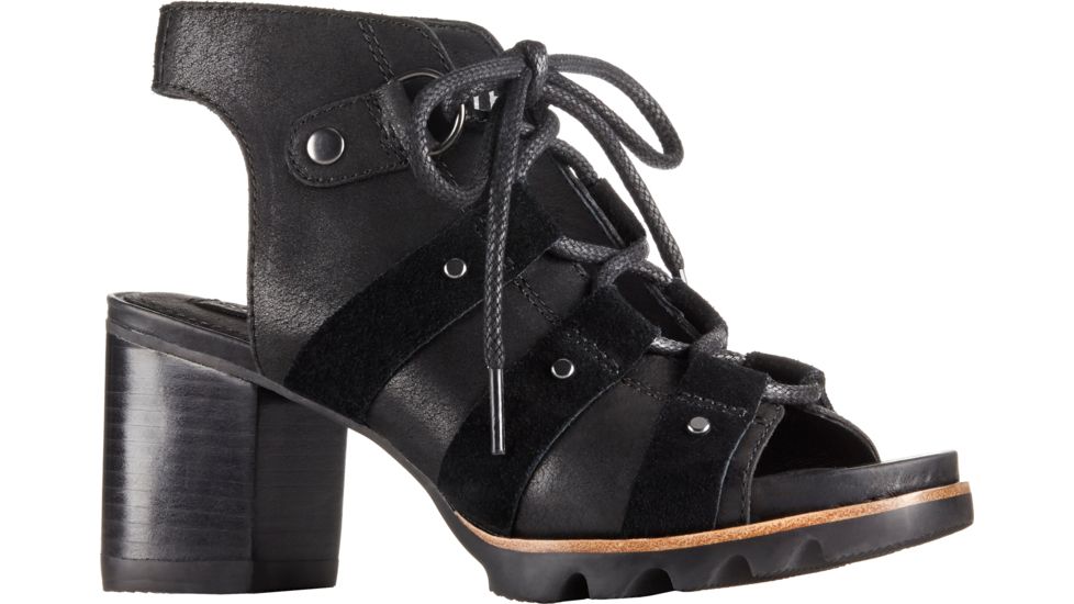 Sorel Addington Sandal - Women's-Black-Medium-8.5