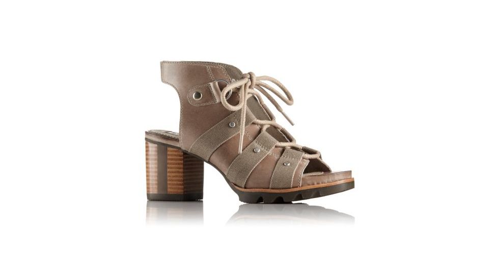 Sorel Addington Sandal - Women's-Pebble/Silver Sage-Medium-11