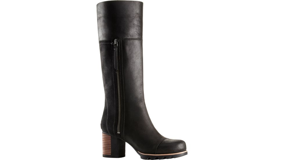 Sorel Addington Tall Casual Boot - Women's-Black/Kettle-Medium-7.5