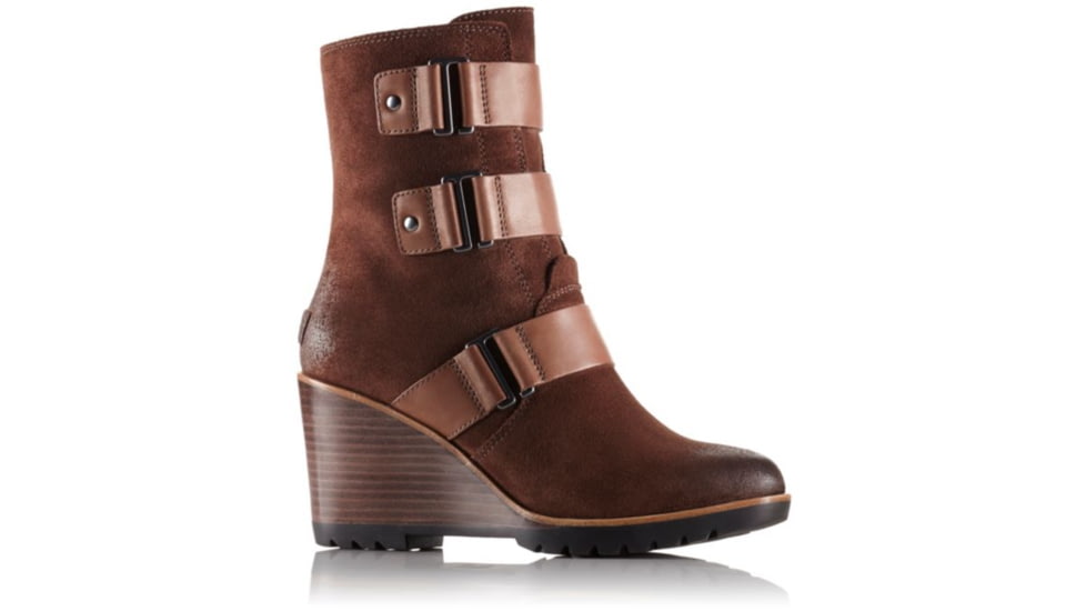 Sorel After Hours Bootie Suede, Tobacco, 9.5 US 1757751256-256-9.5