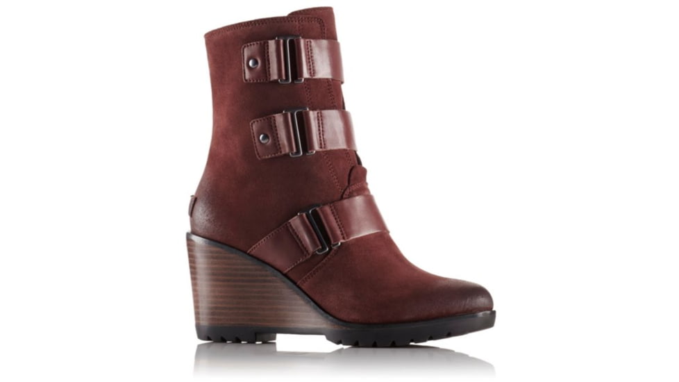 Sorel After Hours Bootie Suede Casual Boot - Women's-Redwood-Medium-8