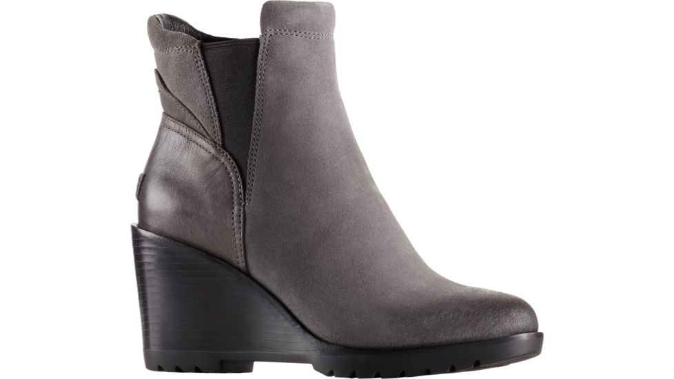 Sorel After Hours Chelsea Suede Casual Boot - Women's-Quarry-Medium-9