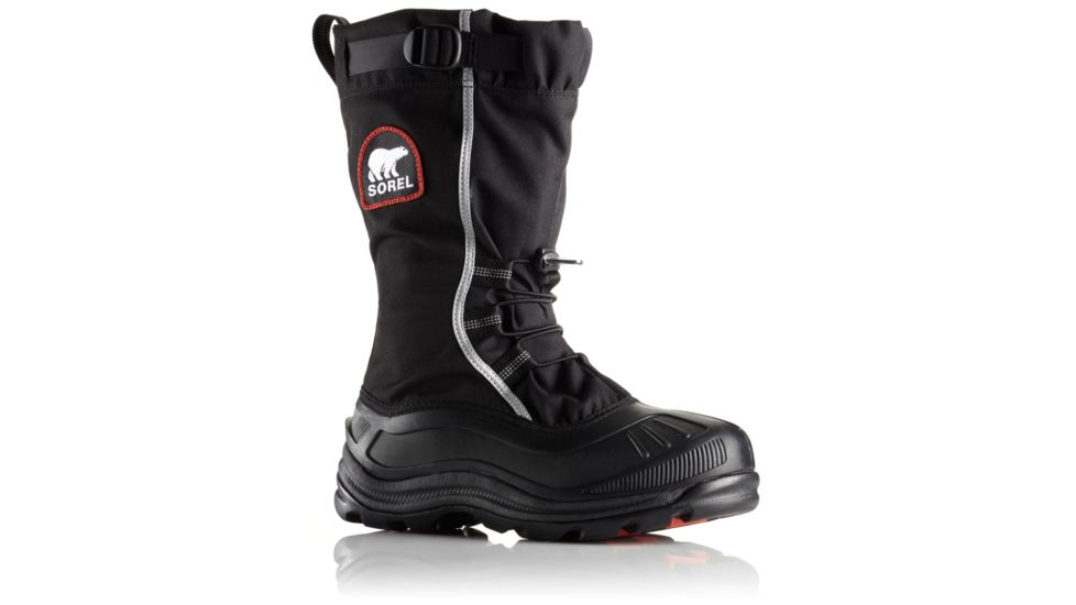 Sorel Alpha Pac XT Boot - Mens, Black, Red Quarry, 7, 1573901010-7