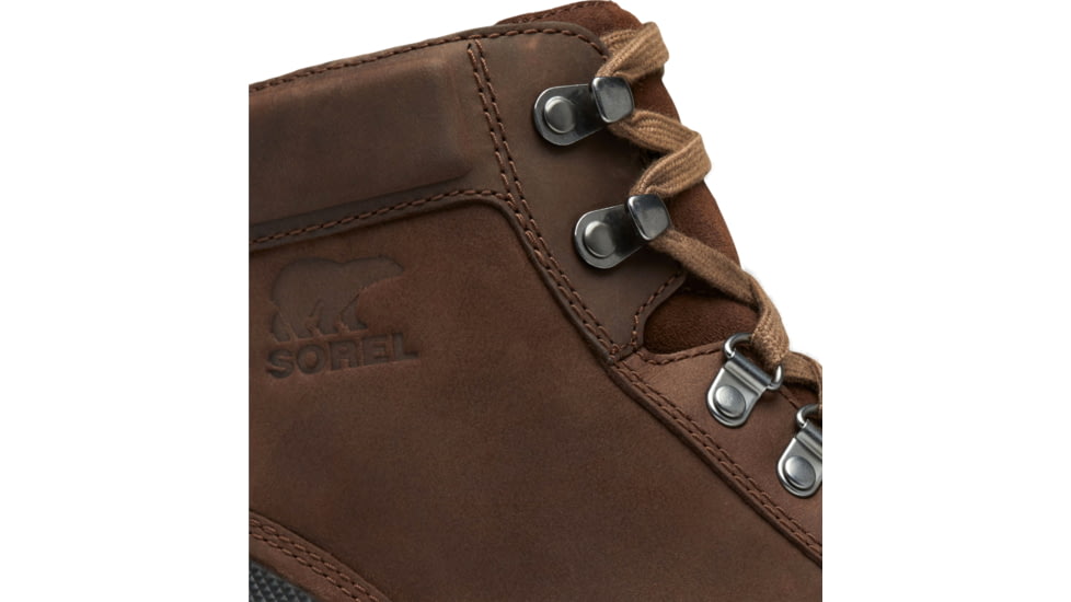 Sorel Ankeny II Mid Waterproof Boot - Mens, Tobacco, Black, 10, 2029161-256-10