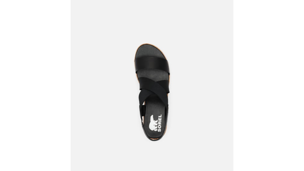 Sorel Cameron Flatform Slingback Sandals - Womens, Black, 8.5 US, 1936861-010-8.5