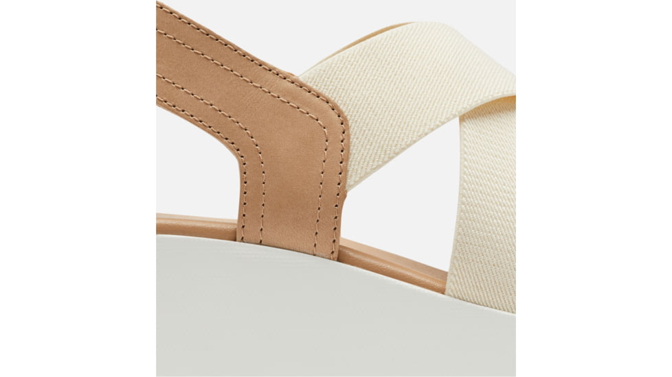 Sorel Cameron Flatform Slingback Sandals - Womens, Honest Beige/Chalk, 8 US, 1999131-246-8