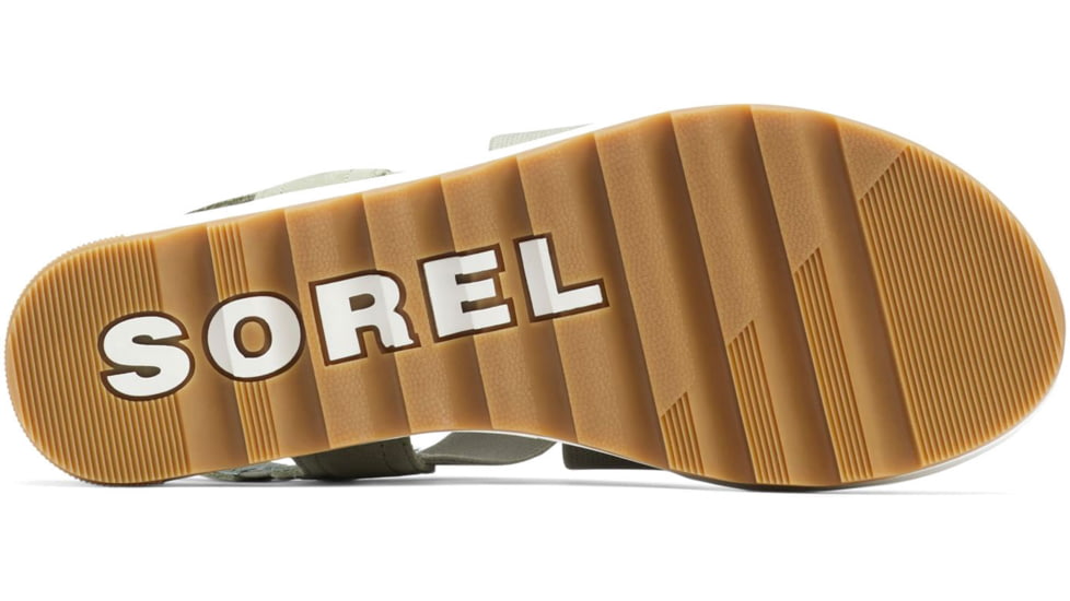 Sorel Cameron Flatform Slingback Sandals - Womens, Safari/Sea Salt, 7.5 US, 1999121-348-7.5