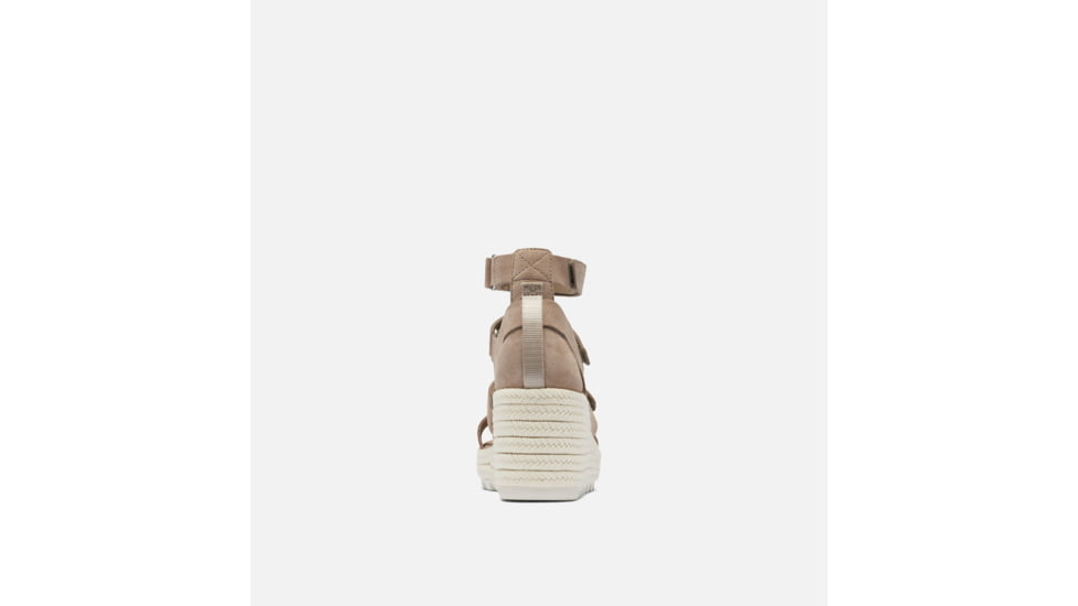 Sorel Cameron Wedge Multistrap Sandals - Womens, Omega Taupe/Sea Salt, 9 US, 1999201-264-9