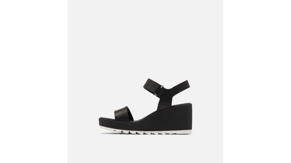 Sorel Cameron Wedge Sandal - Womens, Black, 8 US, 1943671-010-8