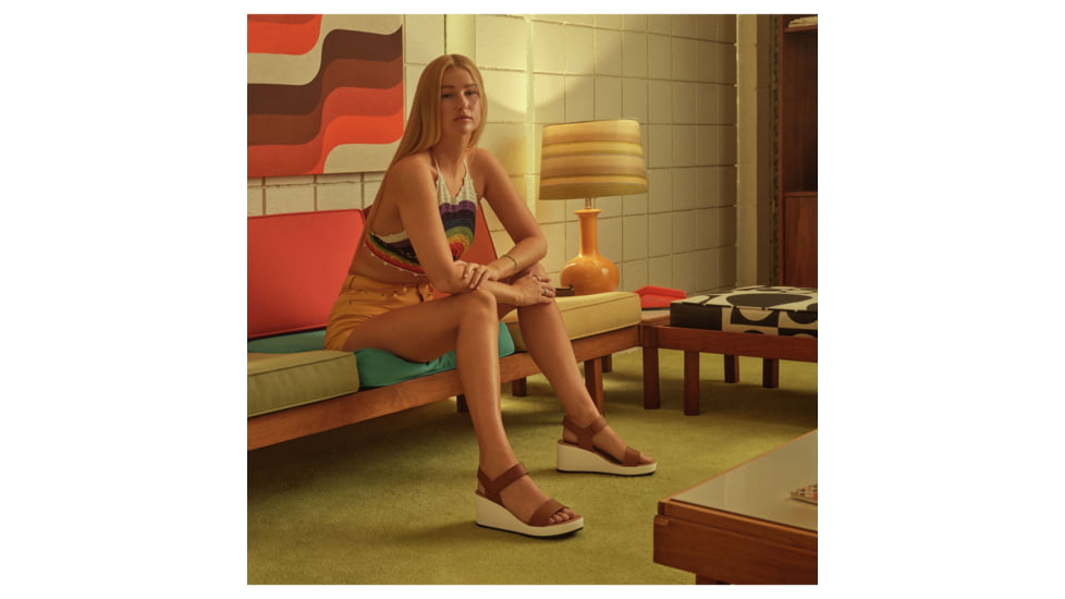 Sorel Cameron Wedge Sandal - Womens, Velvet Tan, 8.5 US, 1943671-242-8.5