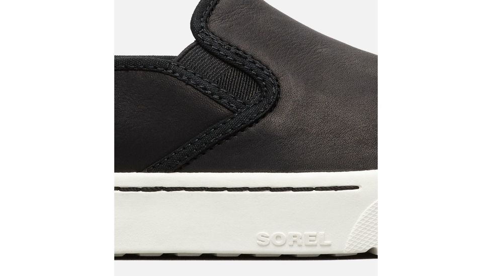 Sorel Campsneak Slip On Sneaker - Womens, Lucca-Black, 7, 1808171010-7