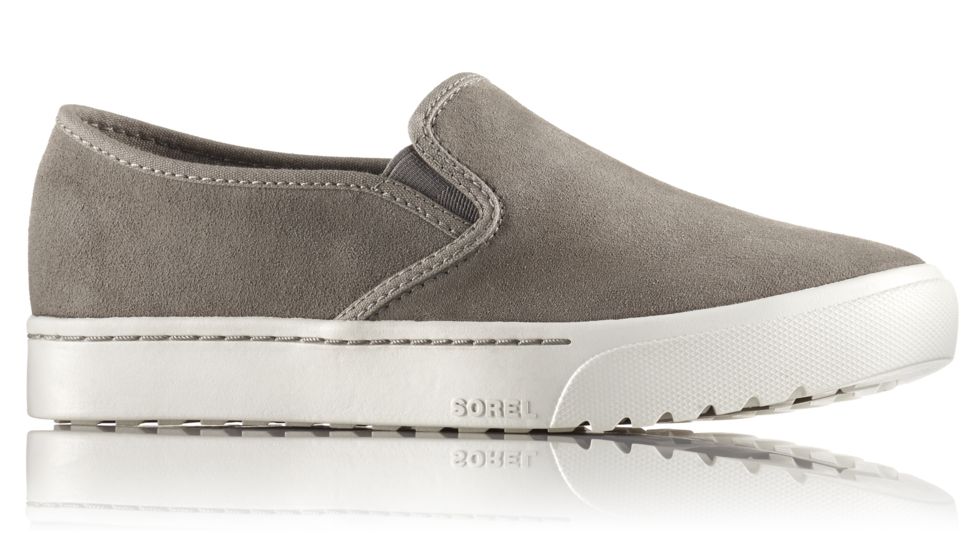 Sorel Campsneak Slip On Suede Casual Boot, Womens, Kettle, 12 US, 1787721005-12