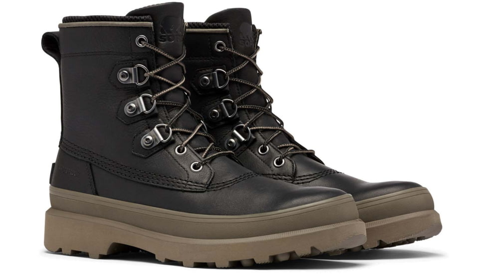 Sorel Caribou Street Waterproof Rain Shoe - Mens, Black, 9.5 US, 1923631010-9.5