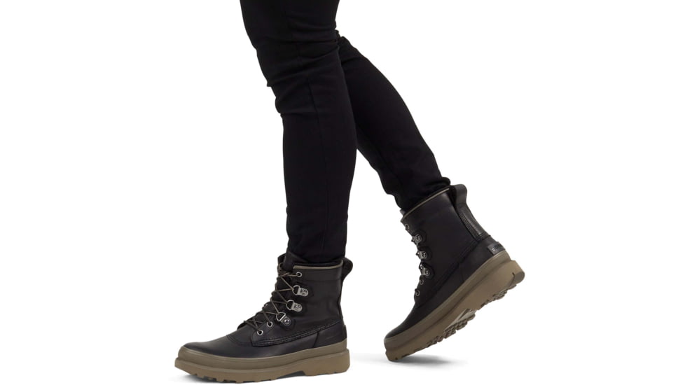 Sorel Caribou Street Waterproof Rain Shoe - Mens, Black, 9.5 US, 1923631010-9.5