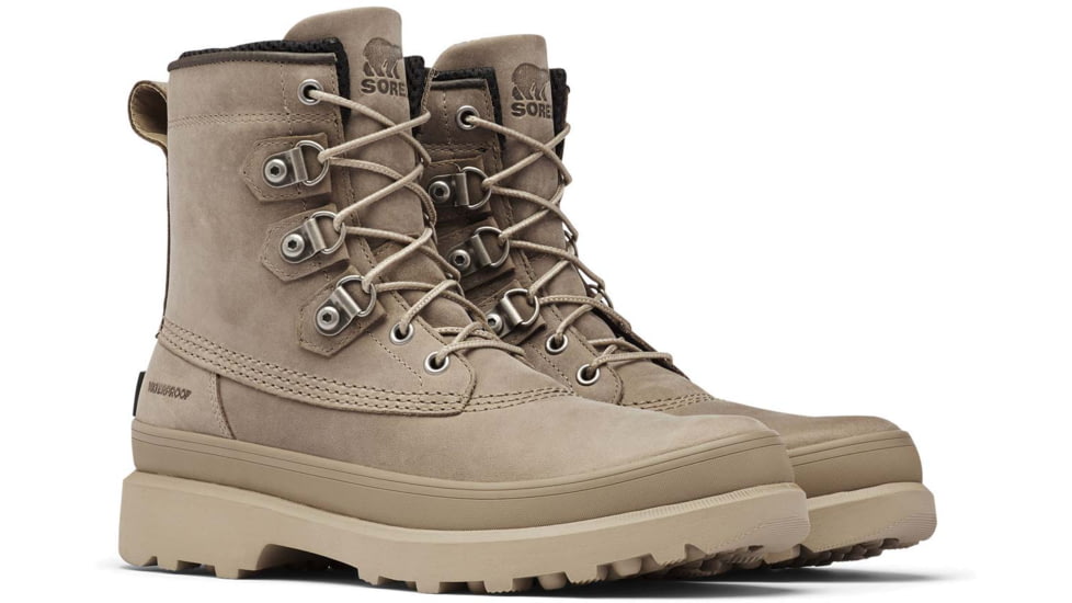 Sorel Caribou Street Waterproof Rain Shoe - Mens, Khaki II, 9.5 US, 1931531297-9.5