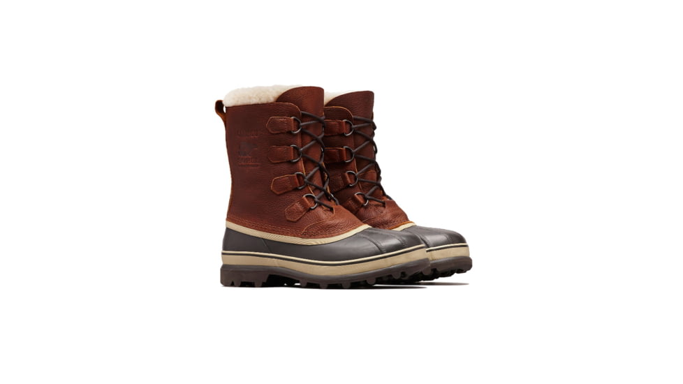 Sorel Caribou Wool Boot - Men's, Tobacco, 14, 1308781256-14