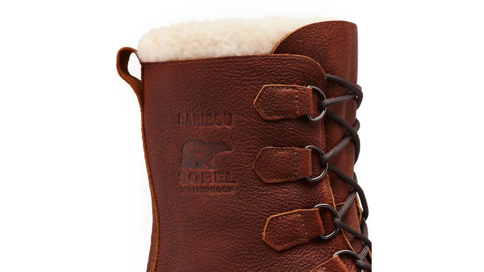 Sorel Caribou Wool Boot - Men's, Tobacco, 14, 1308781256-14