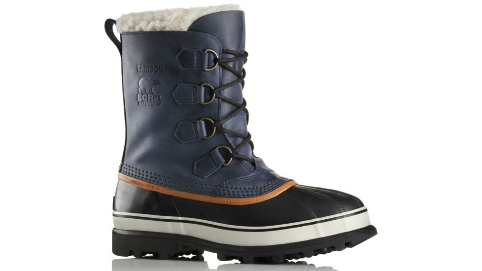 Sorel Caribou Wool Winter Boot - Men's-Nocturnal-Medium-10.5