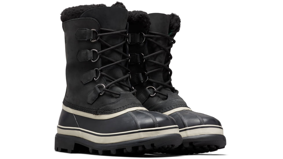 Sorel Caribou WP Boots - Mens, Black/Dark Sto, 11, 1002871016-11